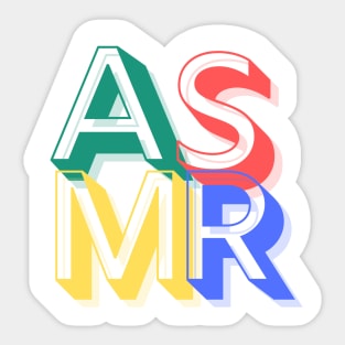 ASMR - Colourful Sticker